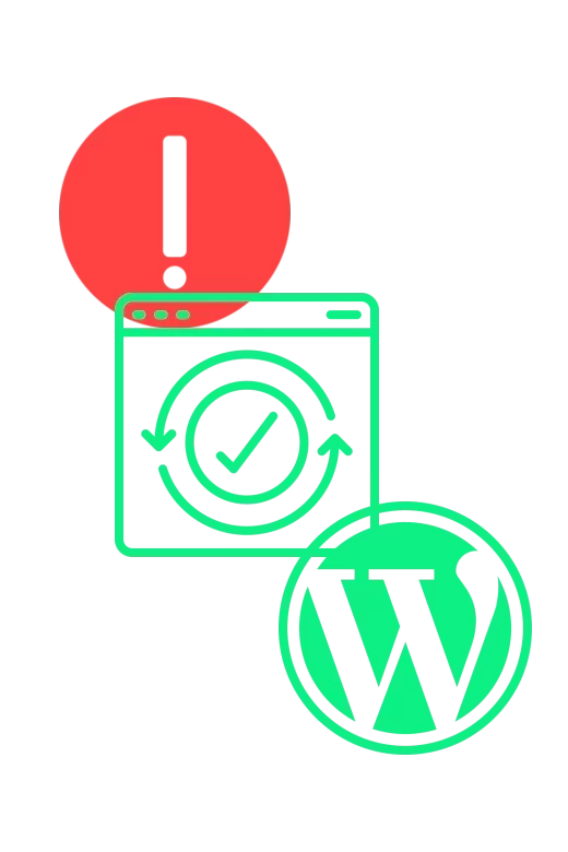 Icónos actualización WordPress